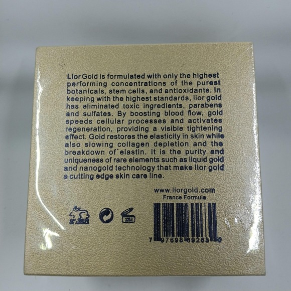Lior Gold Paris Golden Facial Peel 1.7 Oz 24K Anti Aging Women Superficial Peel - Picture 4 of 7